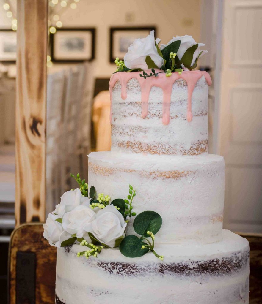 Drip Naked Cake Mariage Cabane à sucre Constantin